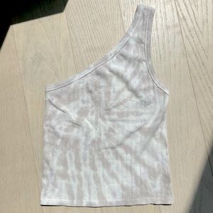 American Eagle | Tie Dye One Shoulder Top
